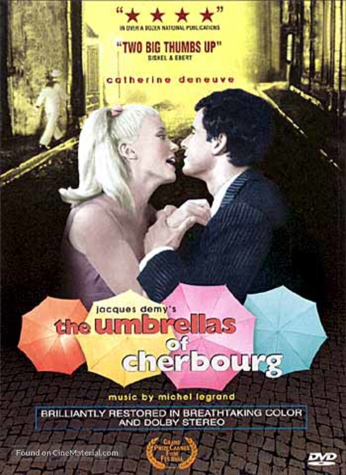 Les parapluies de Cherbourg - DVD movie cover
