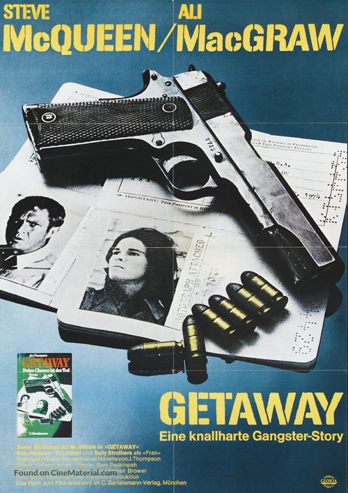 The Getaway - German Movie Poster