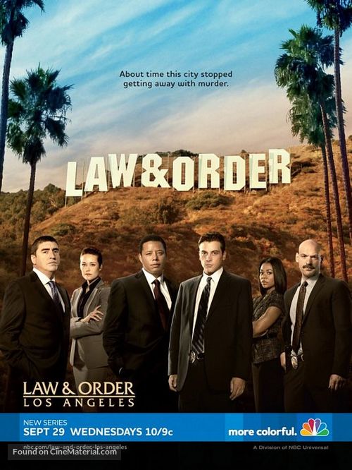 &quot;Law &amp; Order: Los Angeles&quot; - Movie Poster