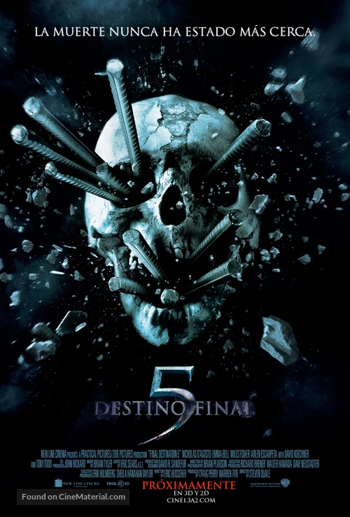 Final Destination 5 - Argentinian Movie Poster