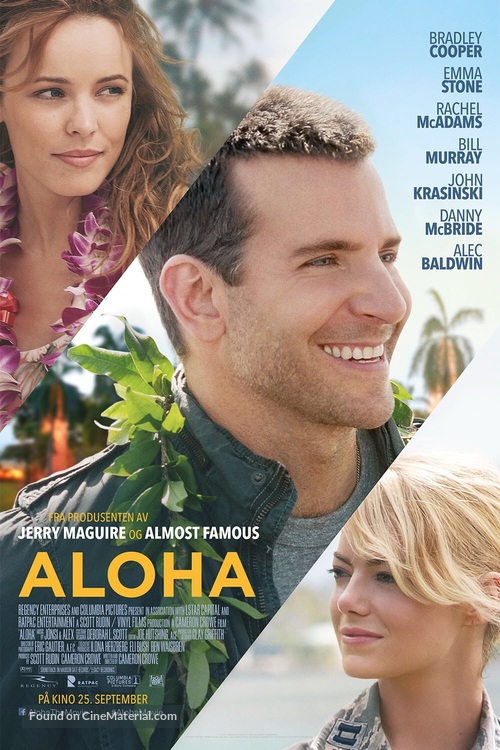 Aloha - Norwegian Movie Poster