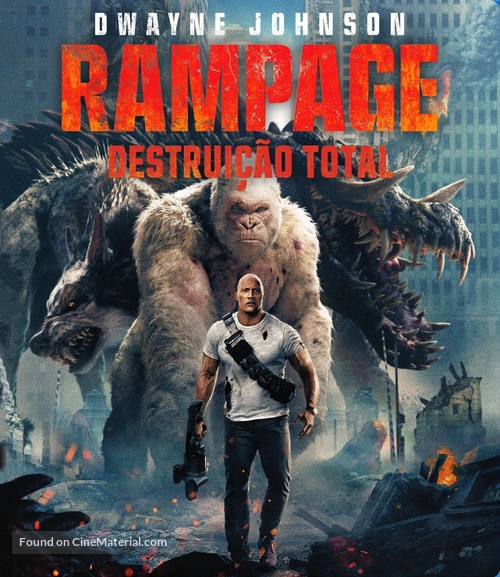 Rampage - Brazilian Blu-Ray movie cover