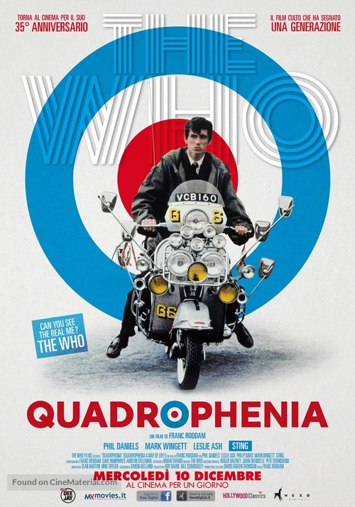 Quadrophenia - Italian Movie Poster