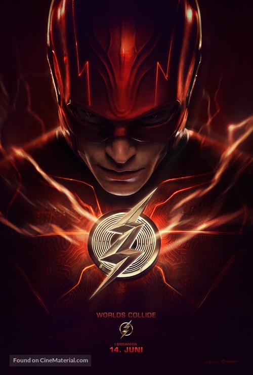 The Flash - Danish Movie Poster