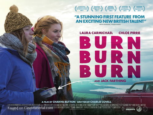 Burn Burn Burn - British Movie Poster