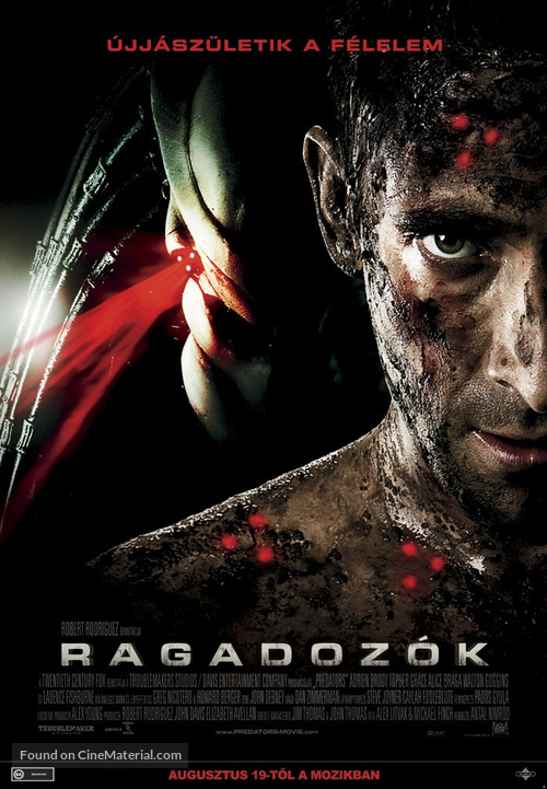 Predators - Hungarian Movie Poster