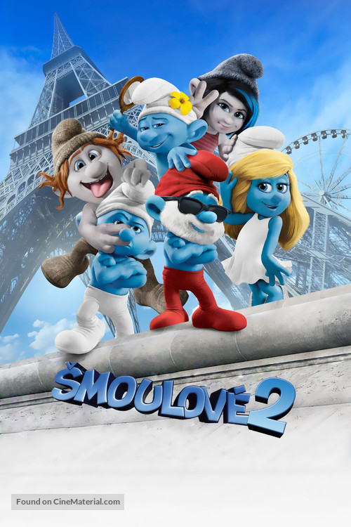 The Smurfs 2 - Czech Movie Poster