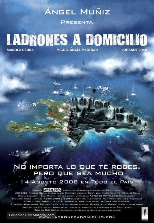 Ladrones a Domicilio - Mexican Movie Poster