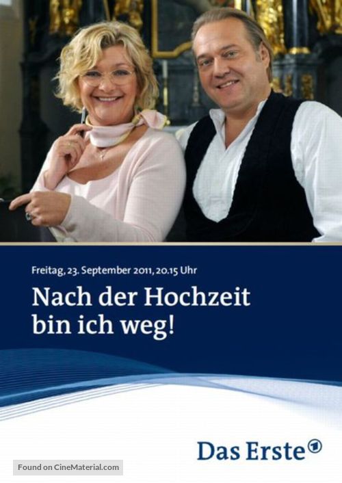 Nach der Hochzeit bin ich weg! - German Movie Cover