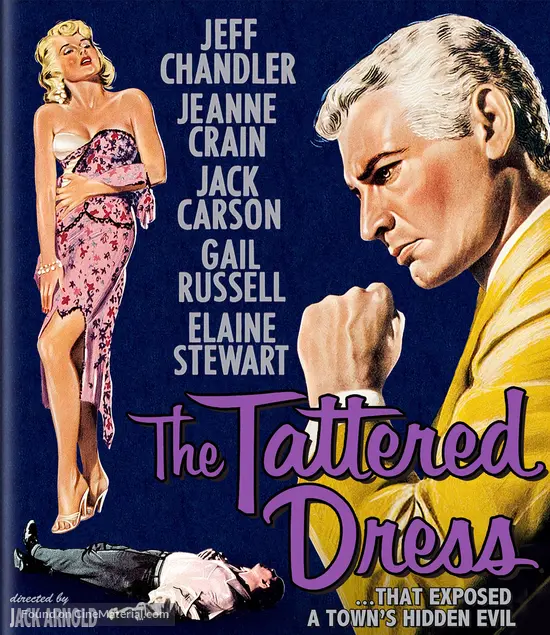 the tattered dress A Movie Review by Dan Stumpf: THE TATTERED DRESS (1957)
