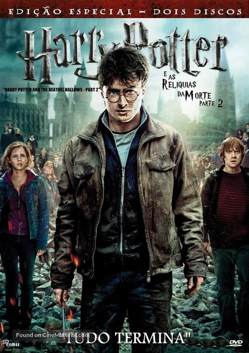 Harry Potter and the Deathly Hallows: Part II (2011) Brazilian dvd ...