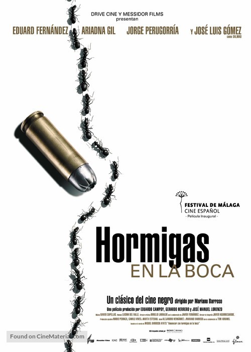 Hormigas en la boca - Spanish Movie Poster