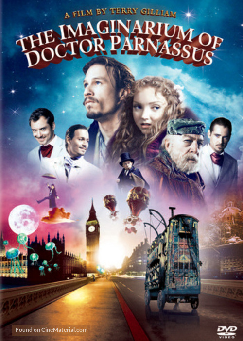 The Imaginarium of Doctor Parnassus - Swedish DVD movie cover