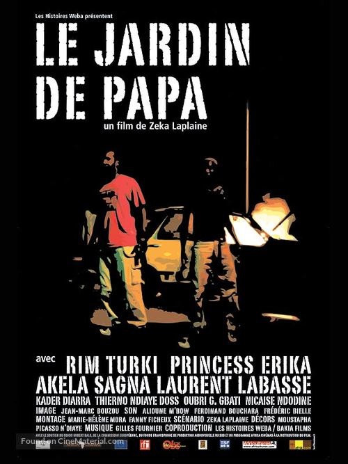 Le jardin de papa - French Movie Poster