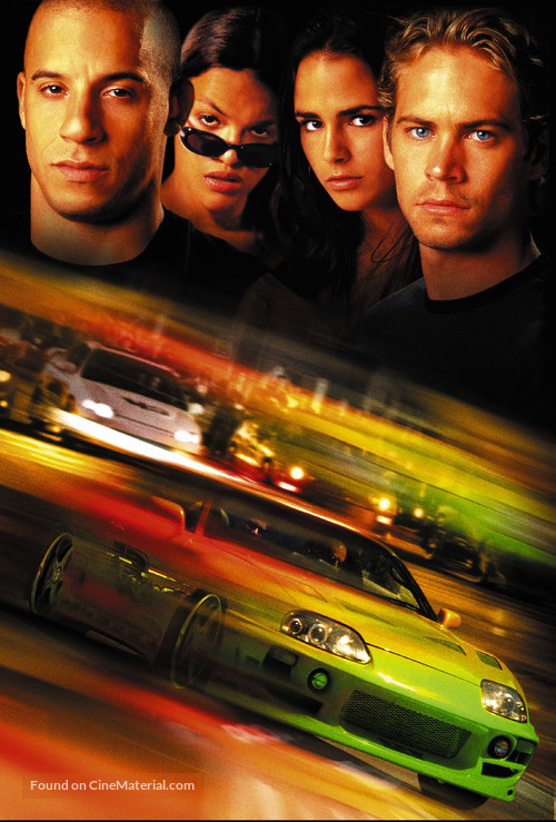 The Fast and the Furious - Key art