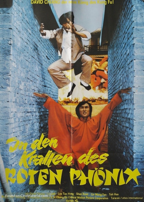 Huo feng huang - German Movie Poster
