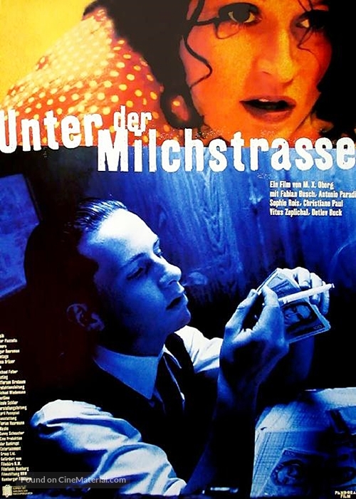 Unter der Milchstra&szlig;e - German Movie Poster