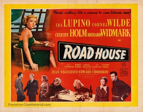 Road House - British Movie Poster