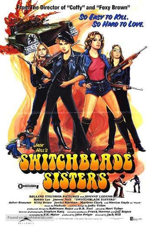 Switchblade Sisters - Canadian Movie Poster