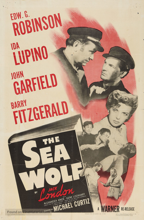 The Sea Wolf - Re-release movie poster