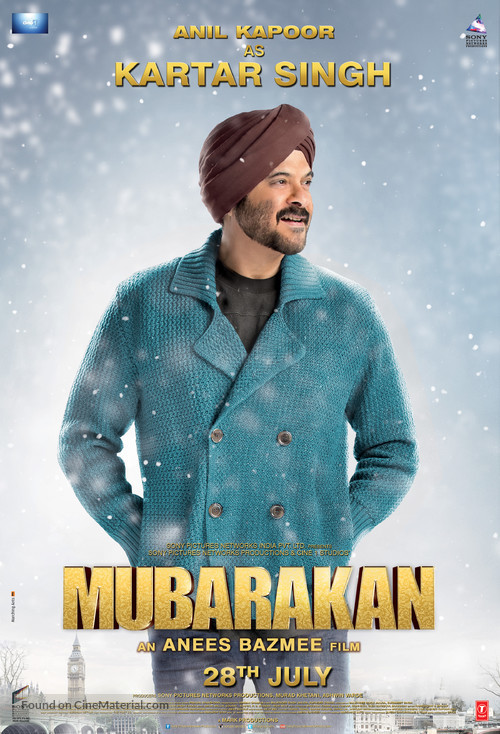 Mubarakan - Indian Movie Poster