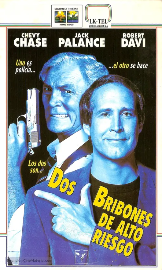 Cops and Robbersons - Argentinian VHS movie cover