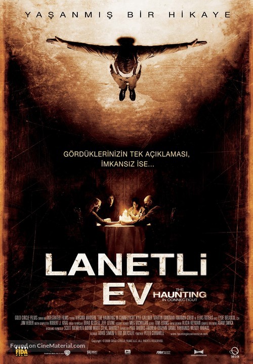 The Haunting in Connecticut - Turkish Movie Poster