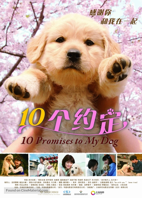 Inu to watashi no 10 no yakusoku - Chinese Movie Poster