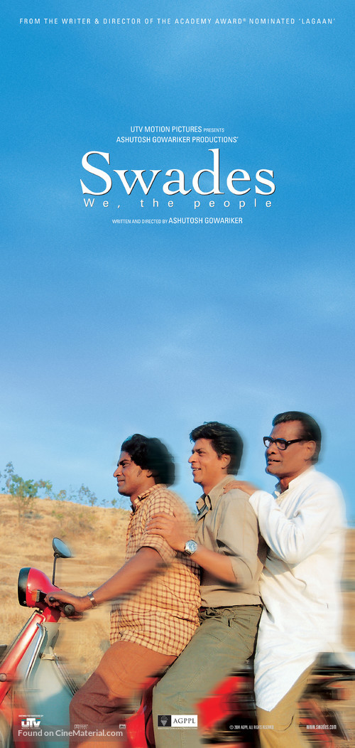 Swades - Indian Movie Poster