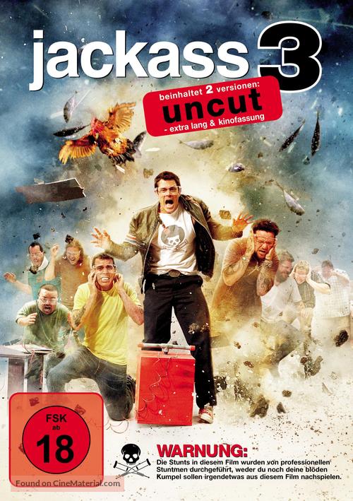 Jackass 3D - German DVD movie cover