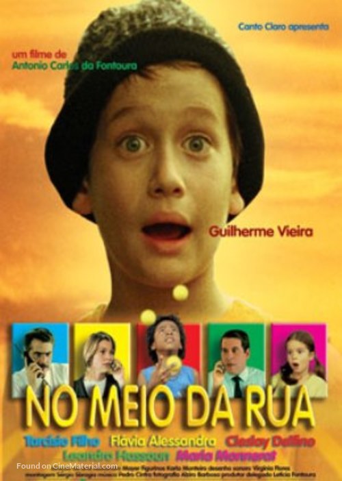 No Meio da Rua - Brazilian Movie Poster