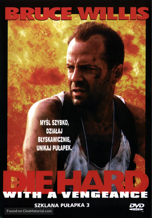 Die Hard: With a Vengeance - Polish DVD movie cover