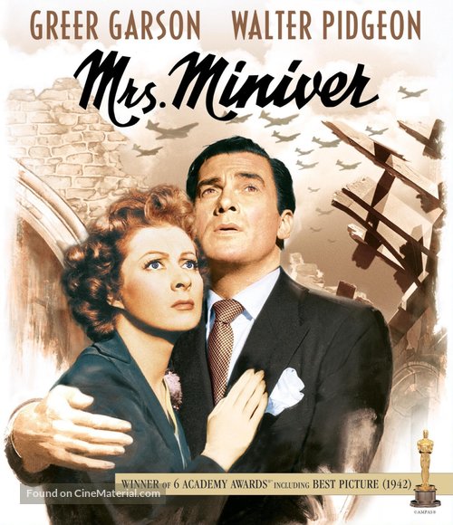 Mrs. Miniver - Blu-Ray movie cover