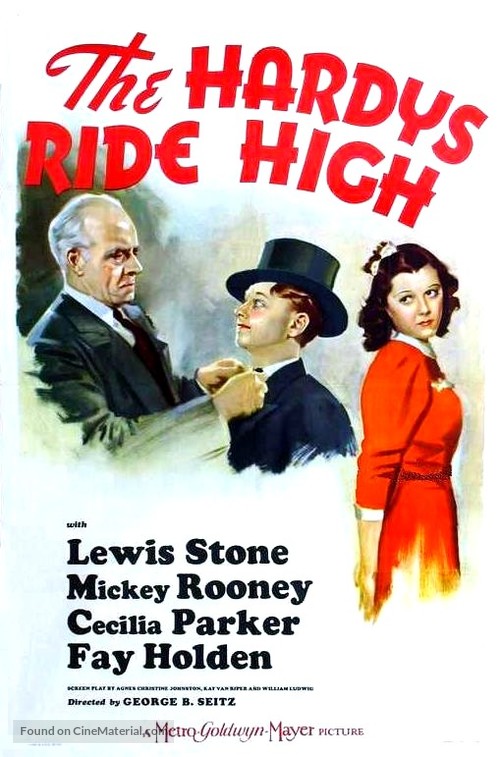 The Hardys Ride High - Movie Poster