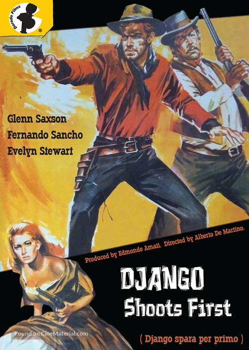 Django spara per primo - DVD movie cover