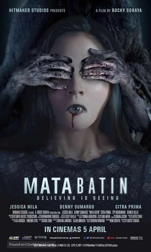 Mata Batin - Malaysian Movie Poster