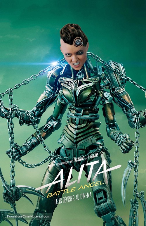 Alita: Battle Angel - French Movie Poster