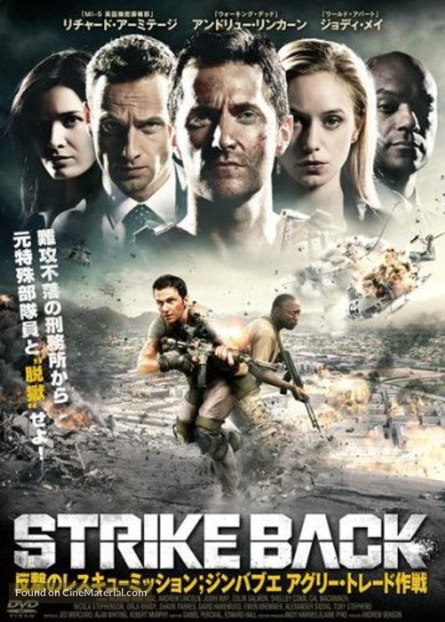 &quot;Strike Back&quot; - Japanese DVD movie cover