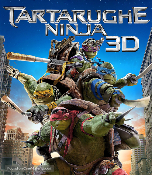 Teenage Mutant Ninja Turtles - Italian Blu-Ray movie cover