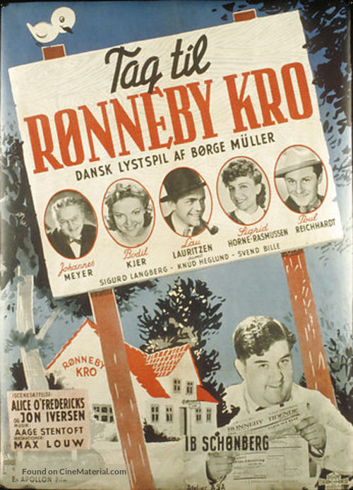 Tag til R&oslash;nneby Kro - Danish Movie Poster