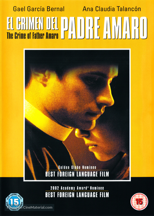 El crimen del Padre Amaro - British DVD movie cover