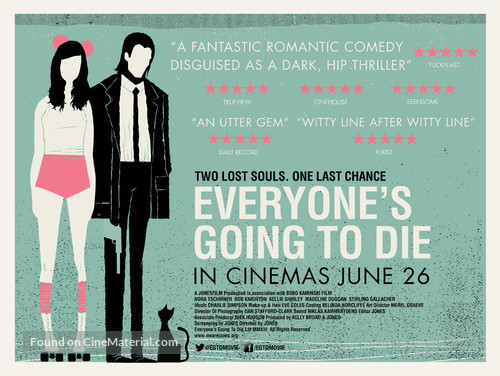 Everyone&#039;s Going to Die - British Movie Poster