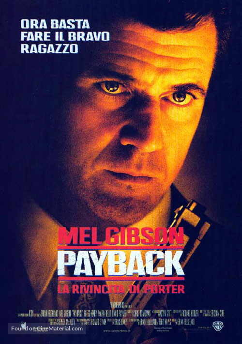 Payback - Italian Movie Poster