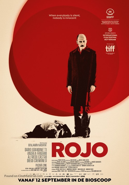 Rojo - Dutch Movie Poster