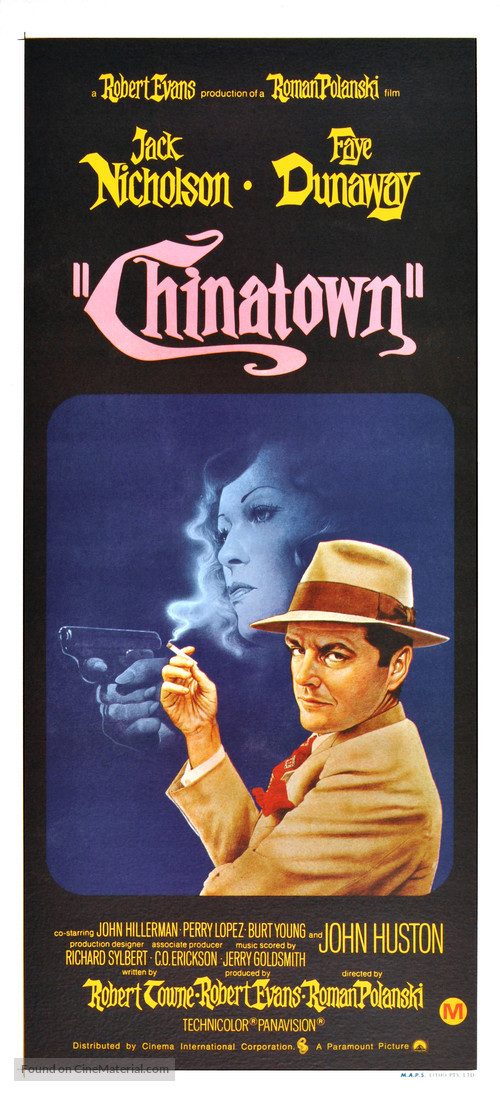 Chinatown - Australian Movie Poster