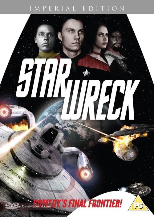 Star Wreck - British DVD movie cover