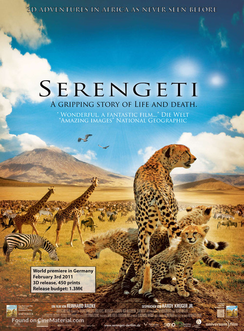 Serengeti - Movie Poster