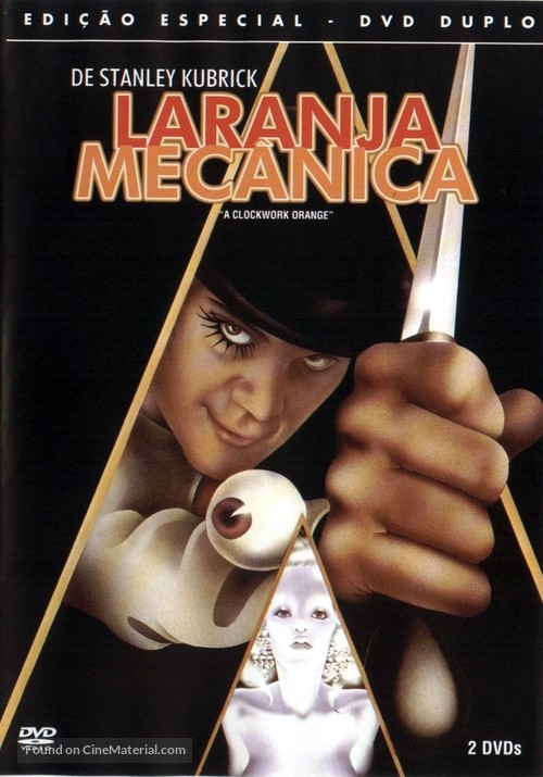 A Clockwork Orange - Brazilian DVD movie cover