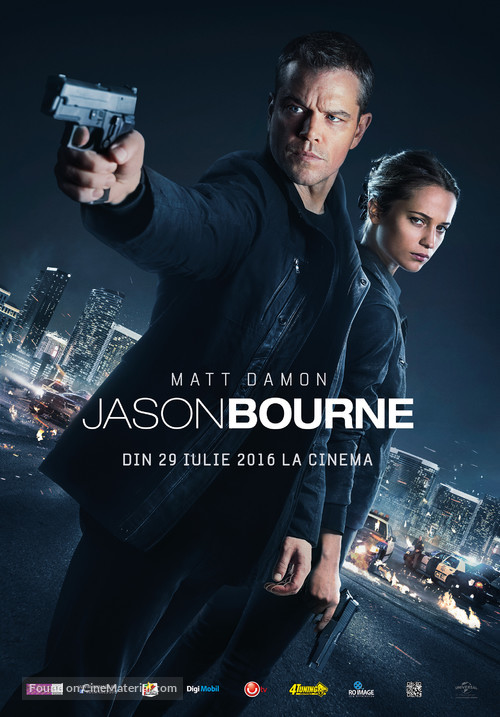 Jason Bourne - Romanian Movie Poster
