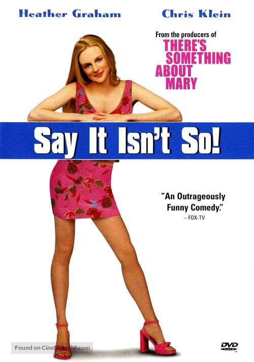 Say It Isn&#039;t So - DVD movie cover